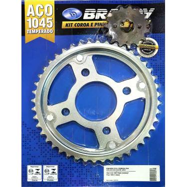 Imagem de Kit Relação Honda CG 160 Titan/Fan 160 Brandy - Sem Corrente