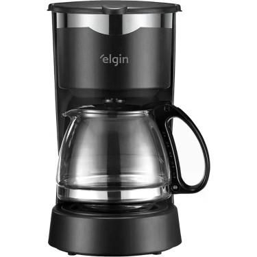 Imagem de Cafeteira Elétrica Elgin CF150 Jarra de Vidro 15 Xícaras Preto 0,6L