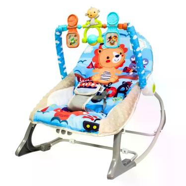 Imagem de Cadeira de Descanso Bebê Balanço Musical Vibratória Reclinável Mobile 