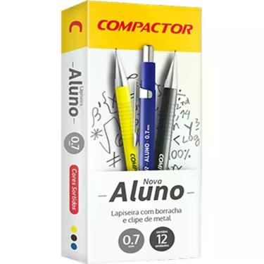 Imagem de Lapiseira 0.7MM Aluno 0.7 Metalica (7896572025694) - Compactor