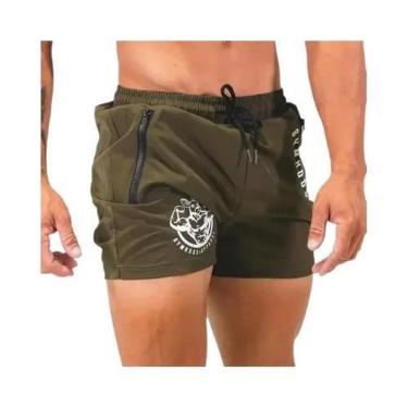 Imagem de Shorts Masculinos Para Academia, Corrida E Treino De Verão, Calças De 