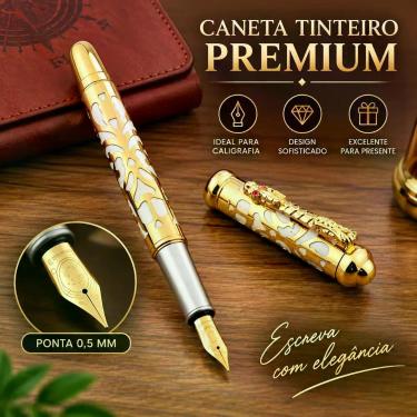 Imagem de Caneta tinteiro executiva caligrafia 0,5mm convite gn2754 - LUYKE