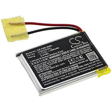 Imagem de ERGUI Bateria de 650 mAh compatível com Fluke HJ603040PL 15B, 17B
