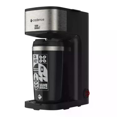 Imagem de Cafeteira Elétrica Cadence Vambora CAF207 Aço Inox com Copo Térmico 0,5L 600W Inox 220V