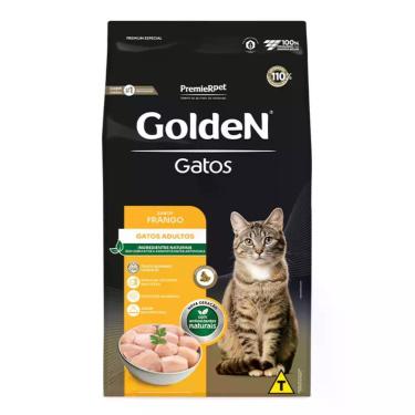 Imagem de Ração Golden Gatos Adultos Sabor Frango 3 kg - Premier