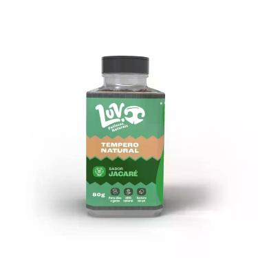 Imagem de Saborizante Natural Luv Jacaré 80g para Cães e Gatos  Topper para Raçã