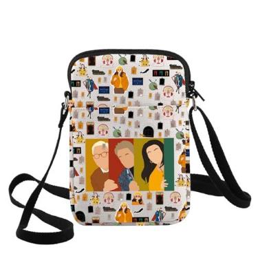 Imagem de G2TUP Bolsa tiracolo Arconia para fãs de Charles & Mabel & Oliver Bolsa de ombro para construção de presentes Arconia Building Merch, Building Cb, Small to Medium