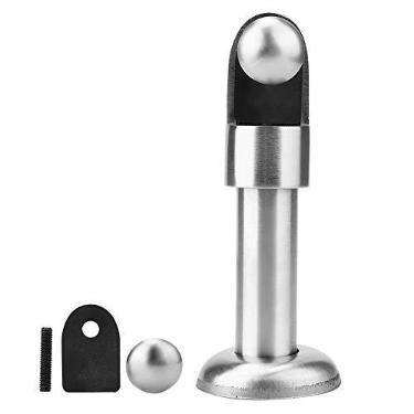 Imagem de Uxsiya Pés de suporte de divisória de vaso sanitário de aço inoxidável pé de divisória de vaso sanitário instalado com placas de madeira de 12-18 mm