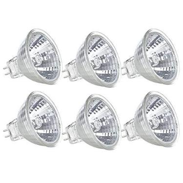 Imagem de Lâmpada MR11 tipo lâmpada de halogênio para baixo Refletor Spot Lamp 10 Watt 12 V 2 pinos Forno Forno Forno Iluminação CRI Alto Brilhante Cozinha 45° Feixe Branco Quente 10W GU4 Substituição regulável GL Fibra Óptica BAB C I Pacote com 6