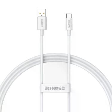 Imagem de KIT Cabo Turbo Usb P/ Usbc Baseus Superior Series 100w, 1.5 Metros