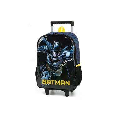 Imagem de Mochila Batman com Rodas, Azul, U