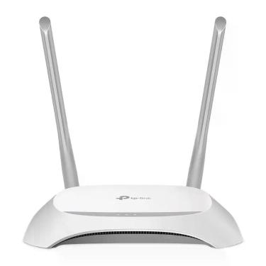 Imagem de Roteador tp-link tl-wr840n w wireless n 300mbps 10/100mbps, Branco