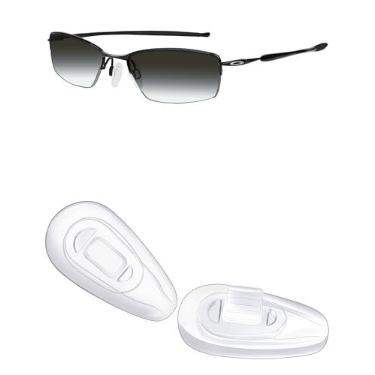Imagem de Mryok Protetores de nariz de substituição para óculos de sol Oakley Barspin Xs - Transparente