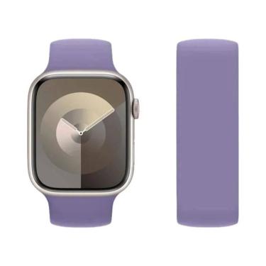 Imagem de Pulseira De Silicone Solo Loop Para Apple Watch De 44mm 45mm 46mm 49mm