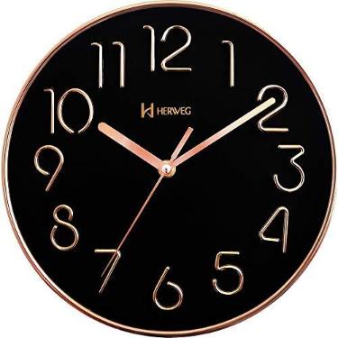 Imagem de Relógio de Parede Decorativo Herweg Rosé 6480-309