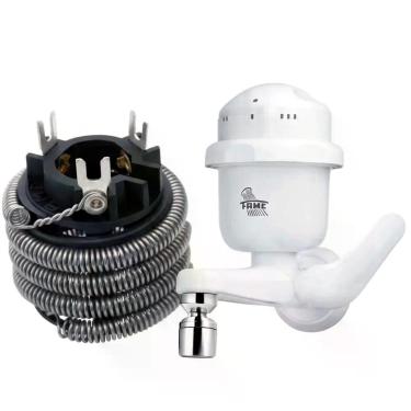 Imagem de Torneira Elétrica Bica Reta 5400 Watts 220 Volts + Resistência 220 Vol