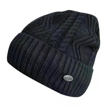 Imagem de Touca Gorro Adulto Peluciada Preta Tamanho único