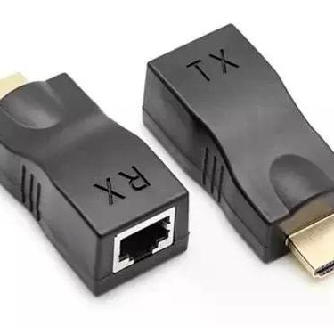 Imagem de Adaptador extensao hdmi macho para rj-45 femea (at-ets/hd) - SHINKA