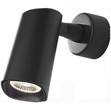 Imagem de Luminária de parede interna, holofote direcional moderno de LED, luminária embutida com ajuste de ângulo, arandela de leitura de cabeceira, luzes de montagem em parede para sala de estar, ar