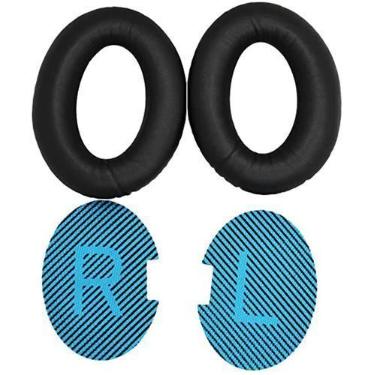 Imagem de Espumas Almofadas Compatível Bose Qc25 Qc35 Qc15 Ae2 Ae2i 45 - Qc35 Qc