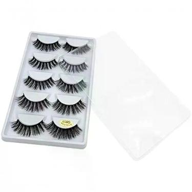 Imagem de Cílios Postiços Volumoso 3D - Kit 5 Pares
