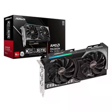 Imagem de Placa de Vídeo Radeon RX 9060 XT Challenger OC 16GB GDDR6 128-bit 90-GA5QZZ-00UANF Asrock