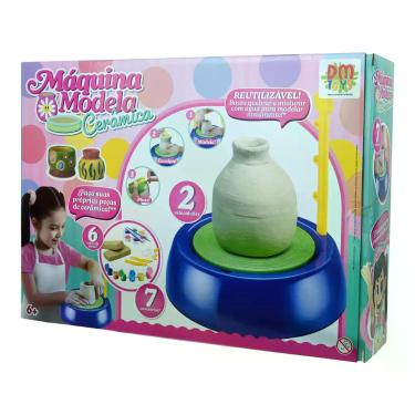 Imagem de Maquina modela ceramica a pilha - dm brasil