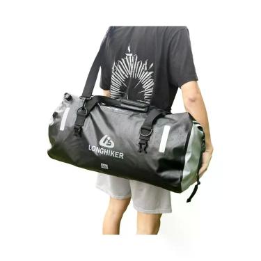 Imagem de Bolsa Refletiva Universal Para Banco Traseiro De Moto, Bagagem Seca Pa