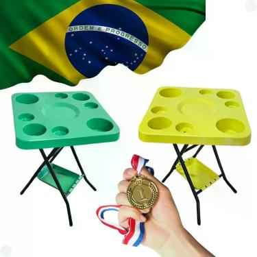 Imagem de Mesinha Petisqueira Verde E Amarela: Olimpíadas Brasil - Riomar Equipe