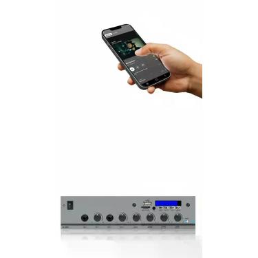 Imagem de Som Ambiente Mf-9000 4 Canais 500w Bluetooth Usb Sd 500 - Congratulati