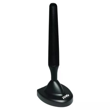 Imagem de Antena Digital Interna Externa Proeletronic PRODH-2400 para TV VHF UHF HDTV com Cabo 3M Base Magnética