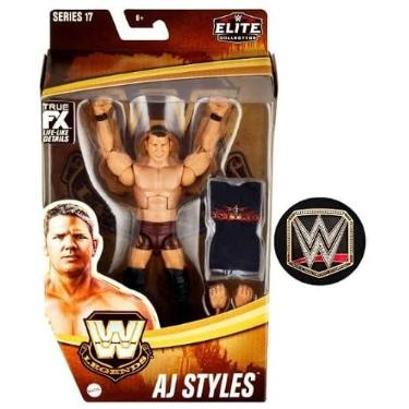 Imagem de WWE Elite Legends Collection 6-inch Articulated Action Figure Series (Aj Styles)