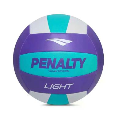 Imagem de Bola Vôlei Praia Penalty Light Xxvi Costurada Branco/Roxo, Roxo, Único