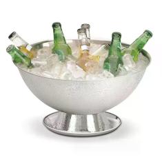 Champanheira Inox Grande 12,2l Balde De Gelo Gigante Para Festas Event