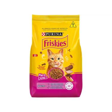 Imagem de Ração Premium para Gato Friskies - Mix de Carnes Adulto 500g