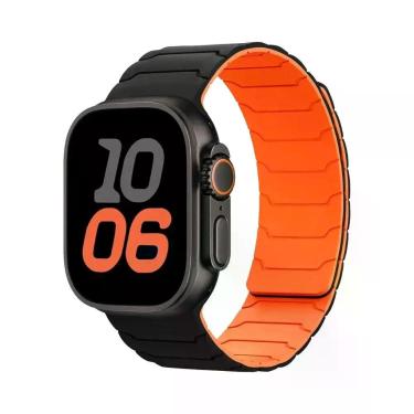 Imagem de Pulseira Magnética De Silicone Para Apple Watch Ultra 2 49mm 44mm 45mm