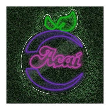 Imagem de Painel Neon Led Açaí Letreiro Personalizado Decoração - Bloom