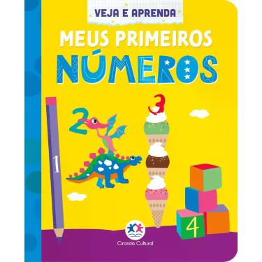 Imagem de Livro - Meus primeiros números