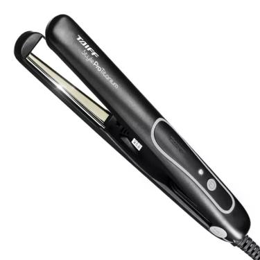 Imagem de Chapa Alisadora Style Pro Titanium Placas Titanium 230°C Tecnologia Ptc Preto Taiff Bivolt