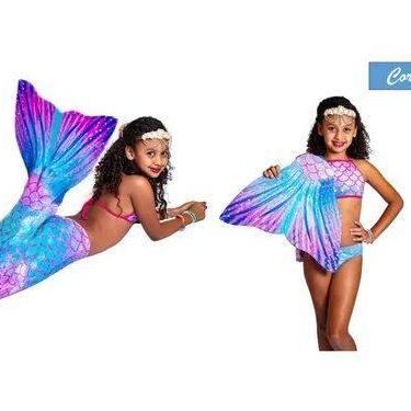 Imagem de Cauda De Sereia + Nadadeira + Top - Pronta Entrega - Tubarão Shop, 5,