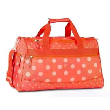 Imagem de Bolsa Sacola Feminina Academia Viagem Mala Mão Pequena Poá - clio, Lar