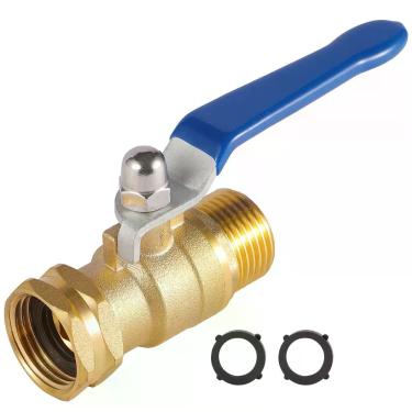 Imagem de Válvula para mangueira de jardim BILAL 3/4" em latão com fechamento e 