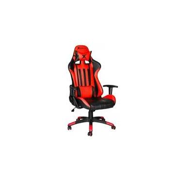 Imagem de Cadeira Gamer Xtrike Me GC-905, Até 120kg, Reclinável, com Almofadas, Cilindro de Gás Classe 2, Vermelho - GC-905