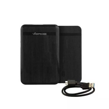 Imagem de Case Gaveta para HD Externo YPH-30 para HD e SSD 2.5 SATA Até 2TB com USB 3.0 Preto Verde Gshield