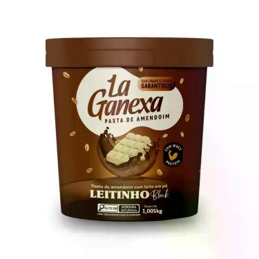 Imagem de Pasta de Amendoim Integral Gourmet (1,05kg) - Sabor: Leitinho Black - 