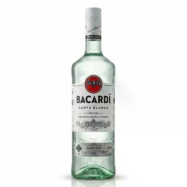 Imagem de Rum Bacardí Carta Blanca 980ml - Sabor Suave e Versátil para Coquetéis