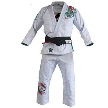 Imagem de Roupa feminina Jiu Jitsu feminina BJJ Gi Kimonos Uniforme BJJ, BJJF20WHITE, F1