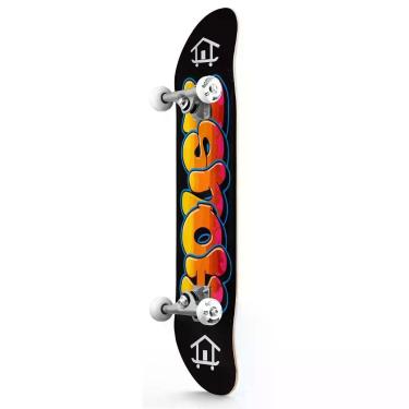 Imagem de Skate Montado House Skateboarding Profissional Grafite