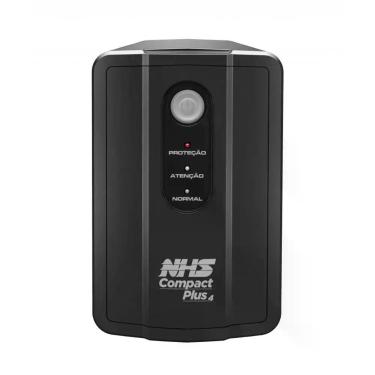 Imagem de Nobreak Compact Plus IV Tecnologia Line Interactive Semi-Senoidal com 8 Tomadas de Saída 115-220V ABS Anti-Chama NHS