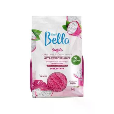 Imagem de Cera Depilatória Confete Pink Pitaya 1kg Depil Bella